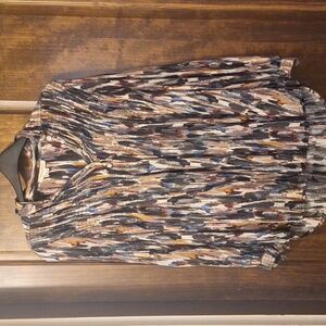 Beach lunch lounge watercolor blouse